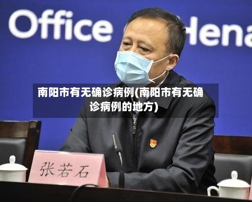 南阳市有无确诊病例(南阳市有无确诊病例的地方)-第2张图片