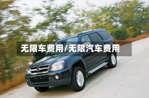 无限车费用/无限汽车费用