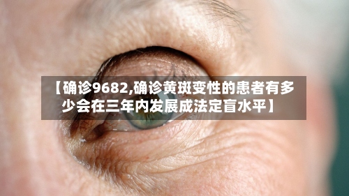 【确诊9682,确诊黄斑变性的患者有多少会在三年内发展成法定盲水平】-第3张图片