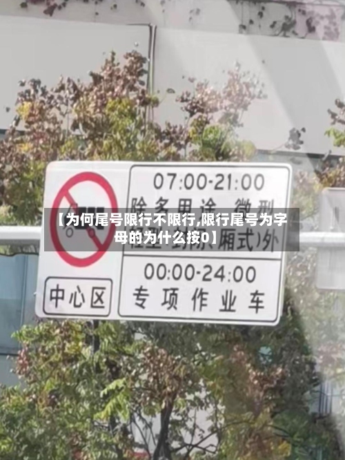 【为何尾号限行不限行,限行尾号为字母的为什么按0】-第3张图片