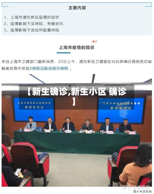 【新生确诊,新生小区 确诊】-第2张图片