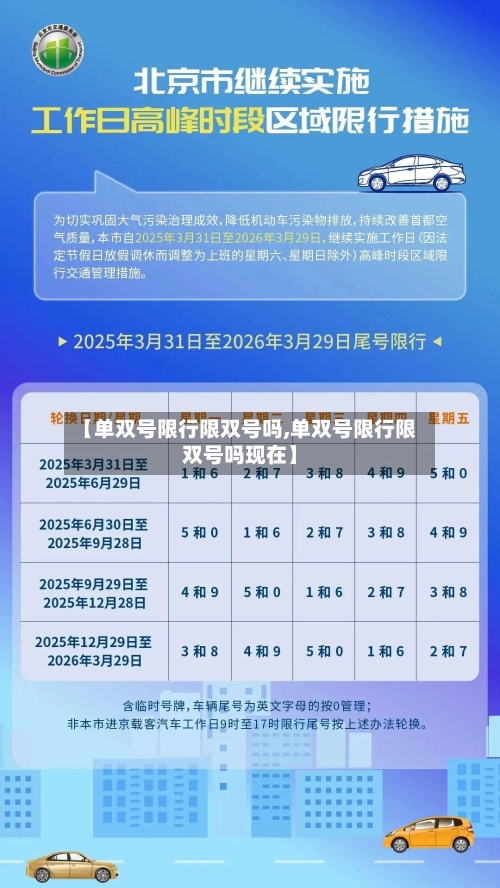 【单双号限行限双号吗,单双号限行限双号吗现在】-第2张图片