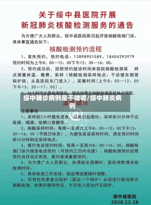 绥中确诊病例是干啥呢/绥中肺炎病例