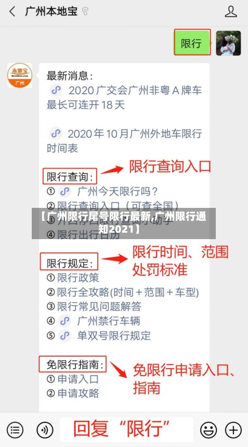 【广州限行尾号限行最新,广州限行通知2021】-第3张图片