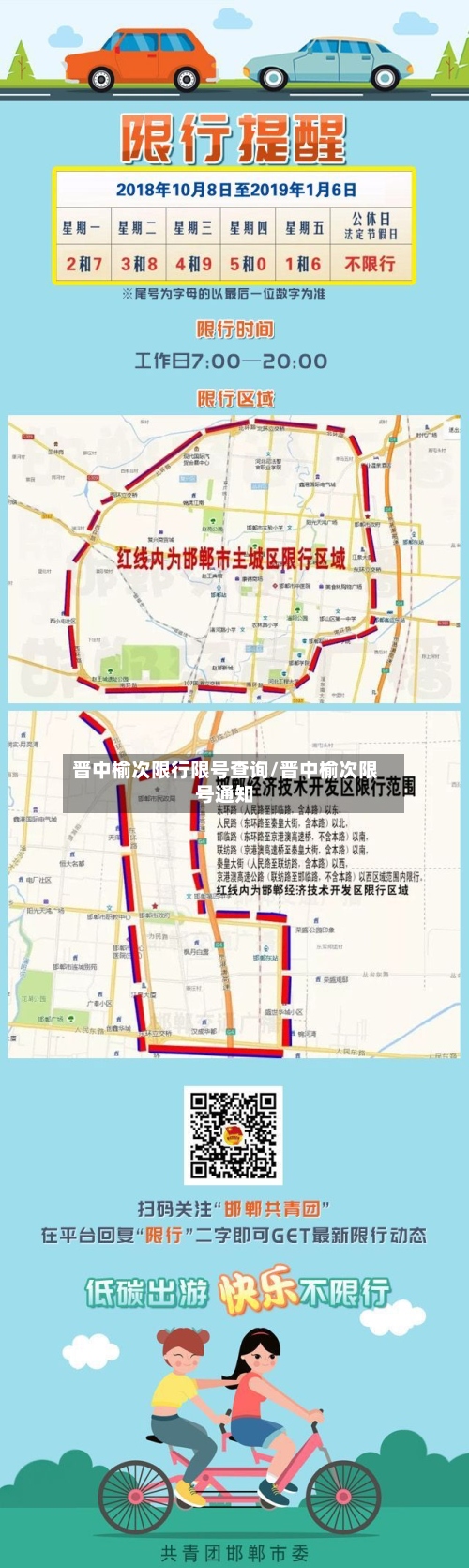 晋中榆次限行限号查询/晋中榆次限号通知-第2张图片
