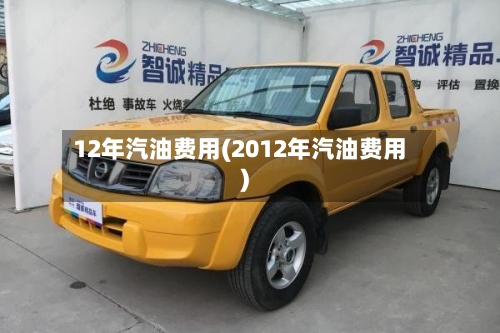 12年汽油费用(2012年汽油费用)