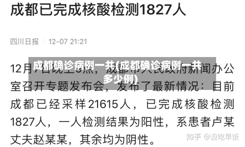成都确诊病例一共(成都确诊病例一共多少例)-第2张图片