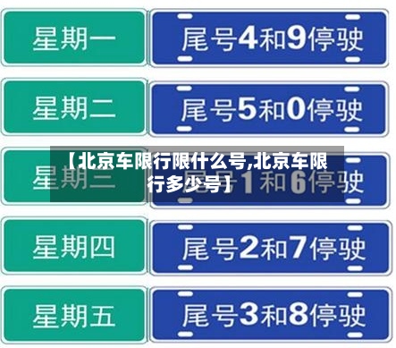 【北京车限行限什么号,北京车限行多少号】
