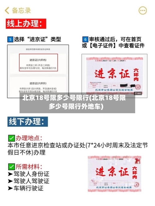 北京18号限多少号限行(北京18号限多少号限行外地车)-第2张图片