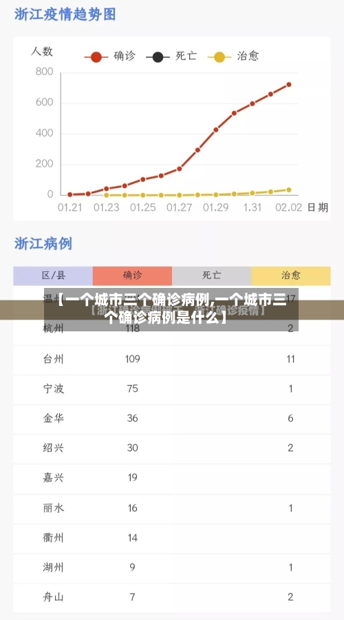 【一个城市三个确诊病例,一个城市三个确诊病例是什么】