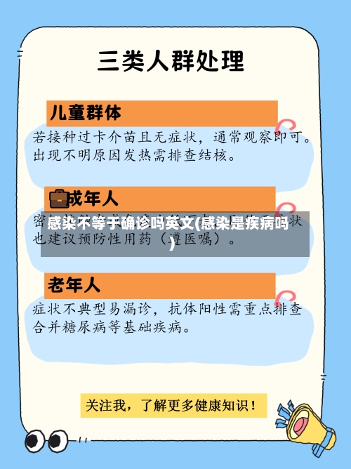 感染不等于确诊吗英文(感染是疾病吗)