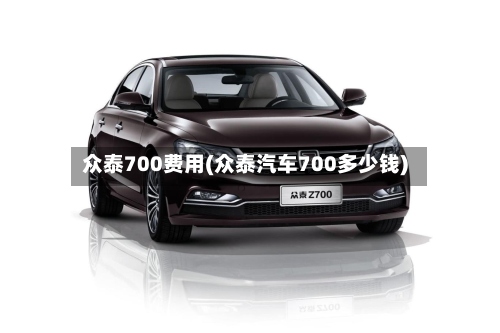 众泰700费用(众泰汽车700多少钱)-第3张图片