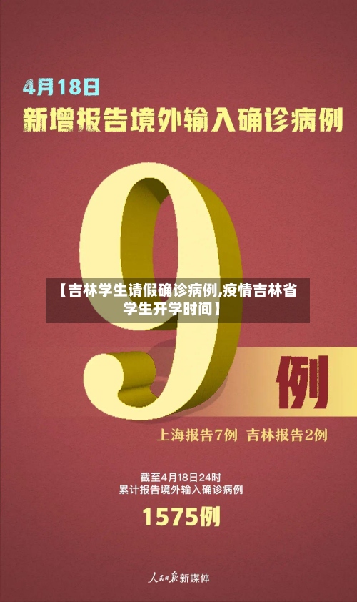 【吉林学生请假确诊病例,疫情吉林省学生开学时间】