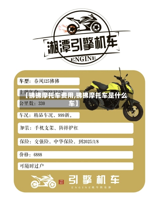 【狒狒摩托车费用,狒狒摩托车是什么车】-第2张图片