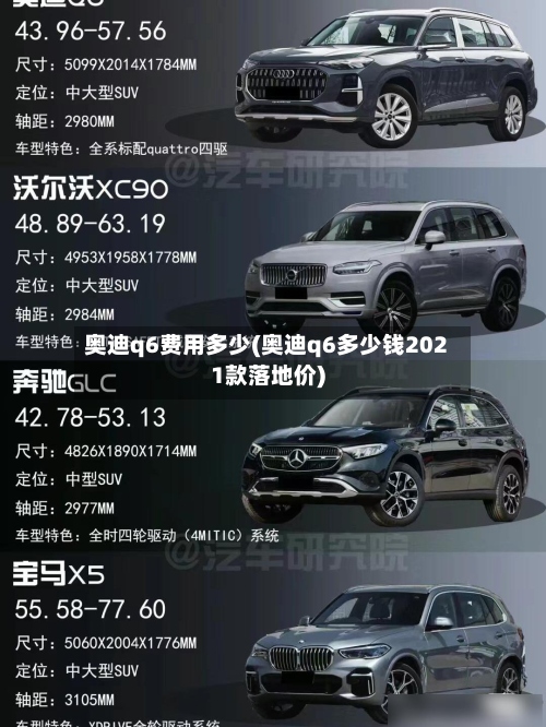 奥迪q6费用多少(奥迪q6多少钱2021款落地价)-第3张图片