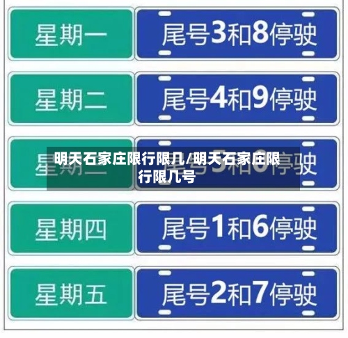 明天石家庄限行限几/明天石家庄限行限几号-第2张图片