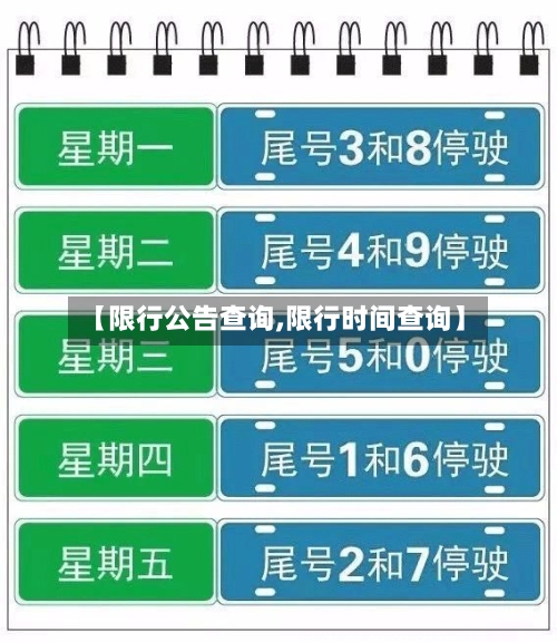 【限行公告查询,限行时间查询】-第2张图片