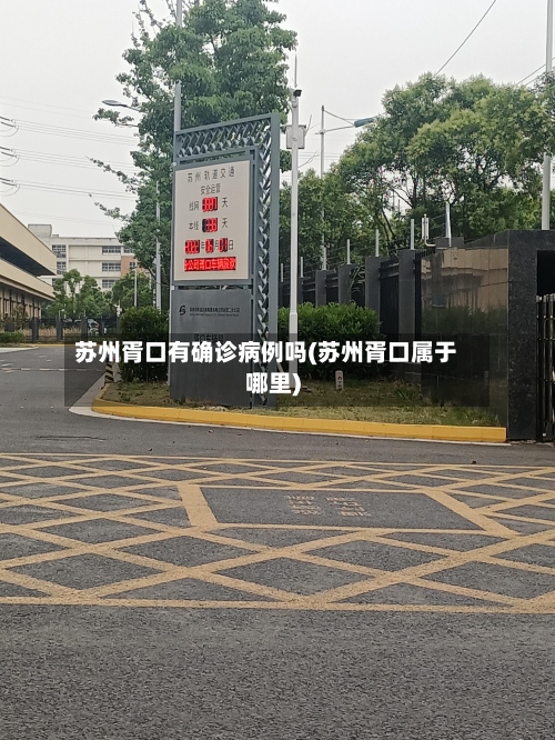 苏州胥口有确诊病例吗(苏州胥口属于哪里)-第3张图片
