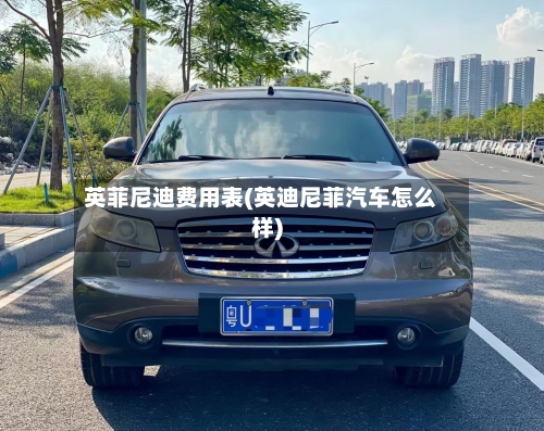 英菲尼迪费用表(英迪尼菲汽车怎么样)