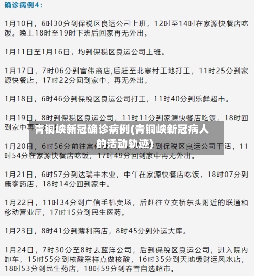 青铜峡新冠确诊病例(青铜峡新冠病人的活动轨迹)
