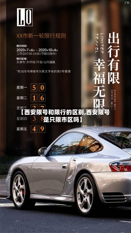 【西安限号和限行的区别,西安限号是只限市区吗】