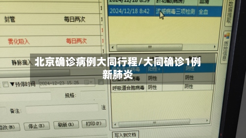 北京确诊病例大同行程/大同确诊1例新肺炎-第2张图片