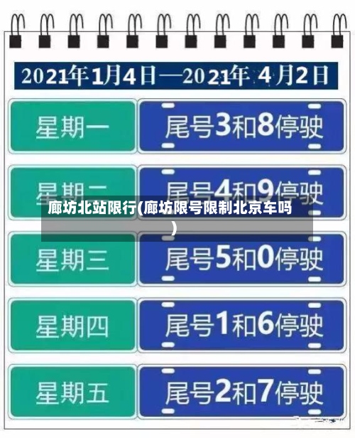廊坊北站限行(廊坊限号限制北京车吗)