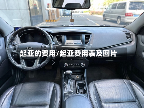 起亚的费用/起亚费用表及图片-第2张图片