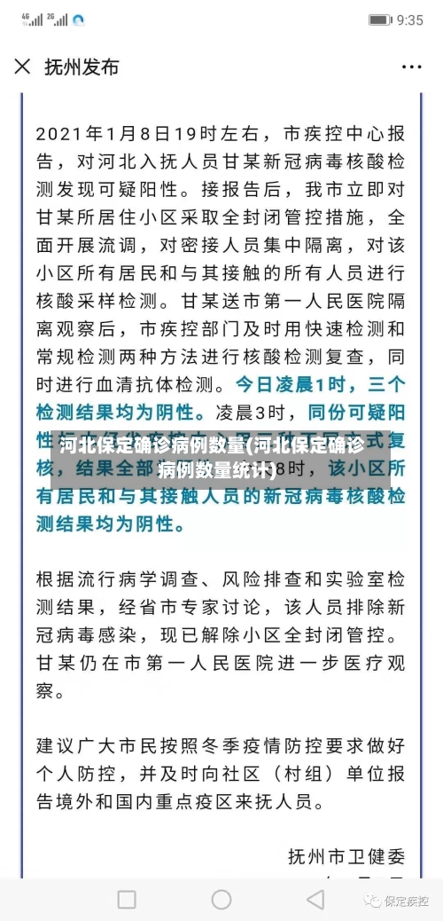 河北保定确诊病例数量(河北保定确诊病例数量统计)