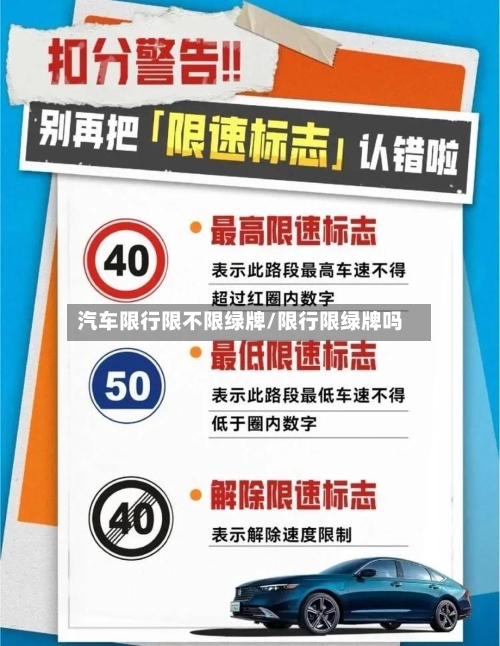 汽车限行限不限绿牌/限行限绿牌吗