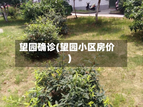 望园确诊(望园小区房价)
