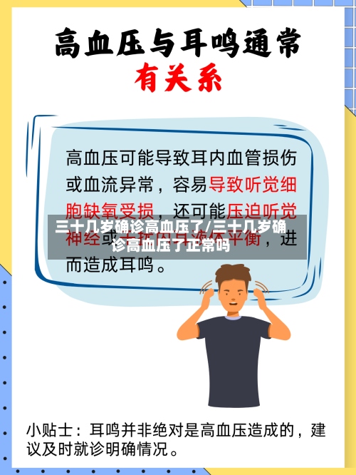 三十几岁确诊高血压了/三十几岁确诊高血压了正常吗-第2张图片