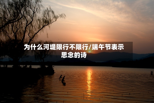 为什么河堤限行不限行/端午节表示思念的诗