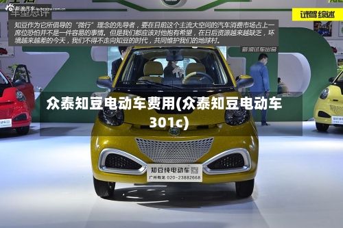 众泰知豆电动车费用(众泰知豆电动车301c)-第2张图片