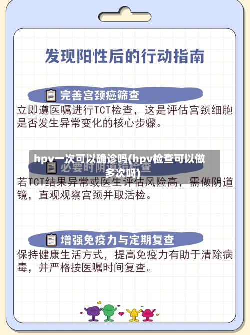hpv一次可以确诊吗(hpv检查可以做多次吗)-第3张图片