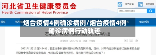烟台疫情4例确诊病例/烟台疫情4例确诊病例行动轨迹