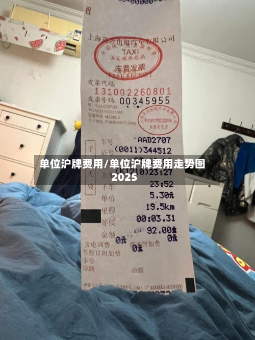 单位沪牌费用/单位沪牌费用走势图2025-第2张图片
