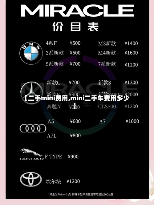 【二手mini费用,mini二手车费用多少】-第2张图片