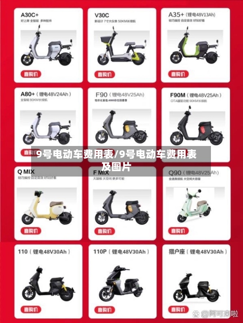 9号电动车费用表/9号电动车费用表及图片