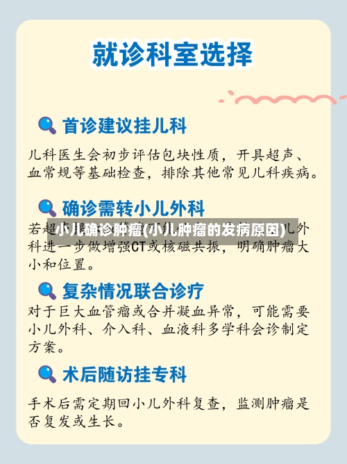 小儿确诊肿瘤(小儿肿瘤的发病原因)-第3张图片