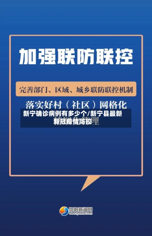 新宁确诊病例有多少个/新宁县最新新冠疫情防控-第3张图片
