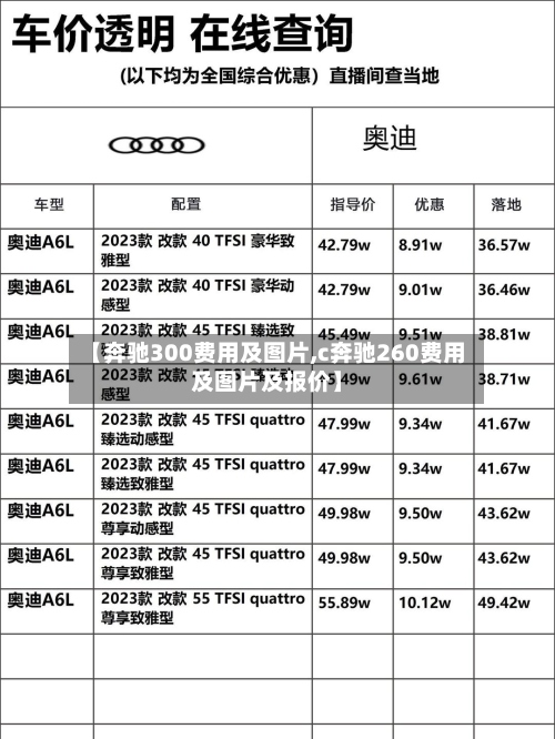 【奔驰300费用及图片,c奔驰260费用及图片及报价】-第3张图片