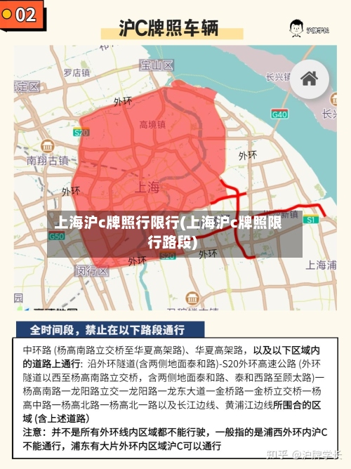 上海沪c牌照行限行(上海沪c牌照限行路段)-第2张图片