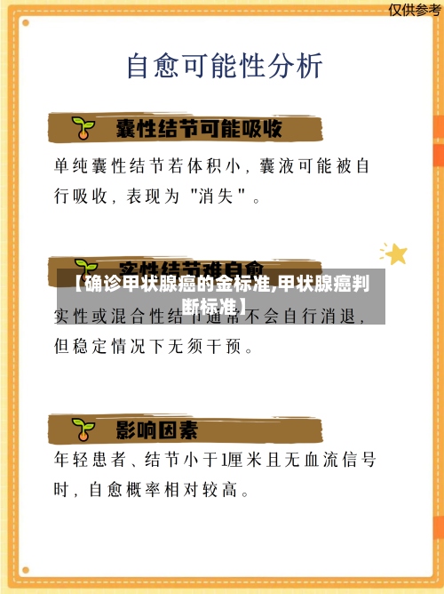 【确诊甲状腺癌的金标准,甲状腺癌判断标准】-第2张图片