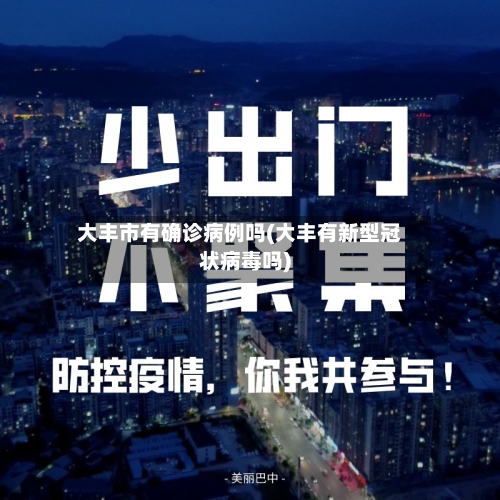 大丰市有确诊病例吗(大丰有新型冠状病毒吗)