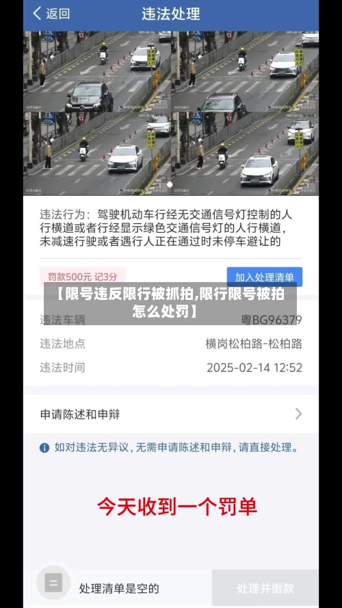 【限号违反限行被抓拍,限行限号被拍怎么处罚】-第2张图片