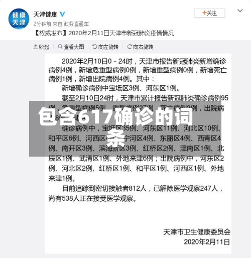 包含617确诊的词条-第3张图片