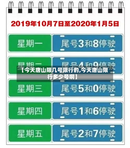 【今天唐山限几号限行的,今天唐山限行多少号啊】-第2张图片