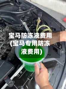 宝马防冻液费用(宝马专用防冻液费用)