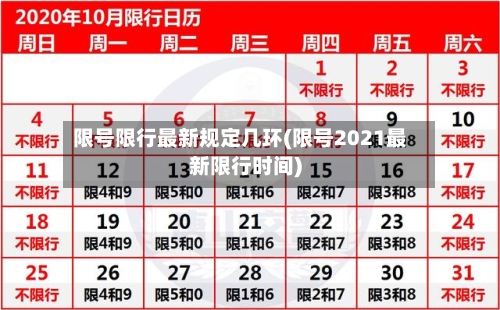 限号限行最新规定几环(限号2021最新限行时间)-第3张图片